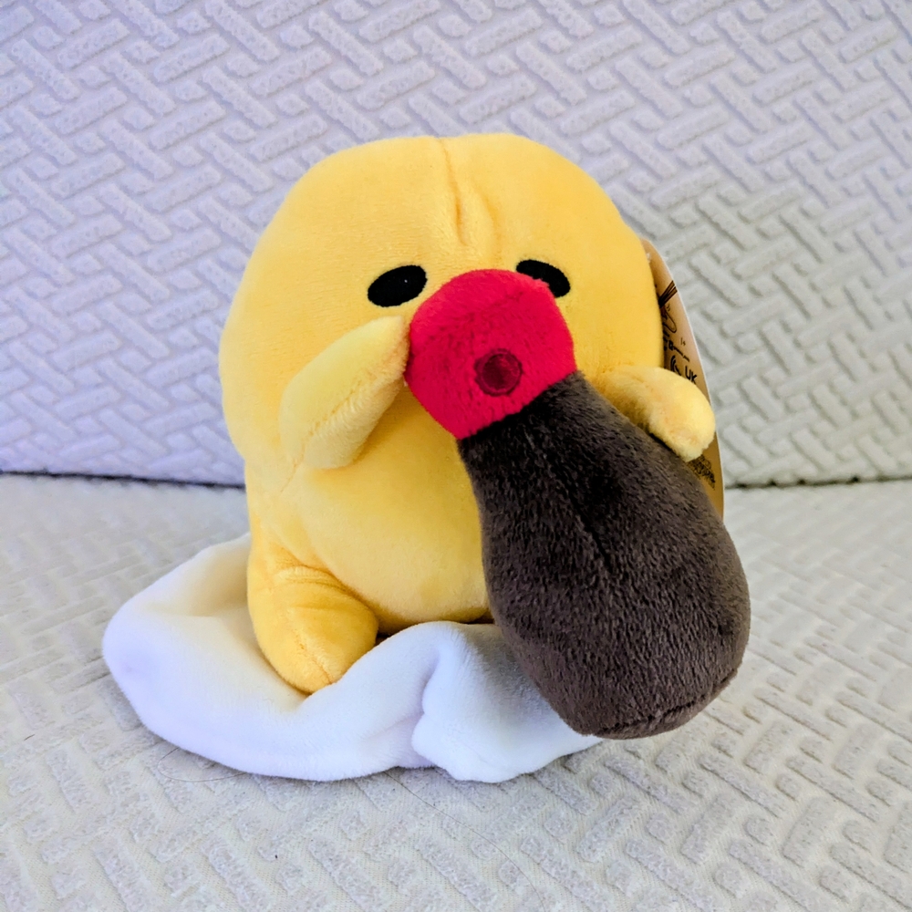 Gudetama The Lazy Egg Plush By Sanrio